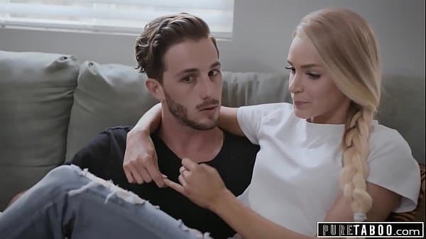 PURE TABOO Boyfriend Asks His Girlfriend to Seduce Her Stepmom for Threesome