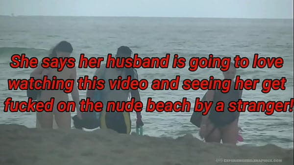 Helena Price - I Filmed Exhibitionist Wife Stefanie Mafra interraical Fucking On Caribbean Nude Beach While Voyeurs Watch!